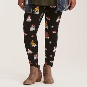 Plus Size Torrid Sailor Tattoo Star Wars Leggings